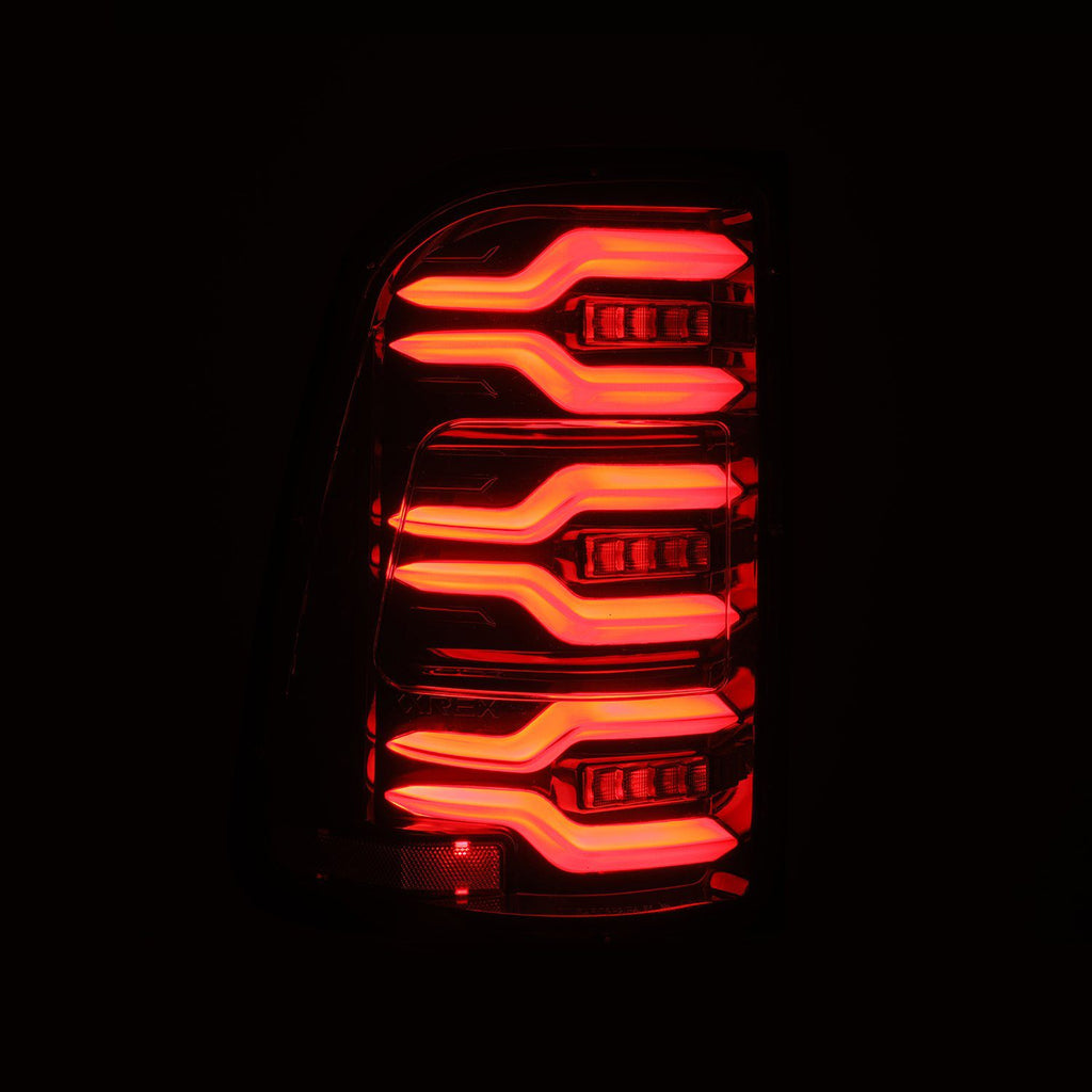 19-22 Dodge Ram 1500 LUXX-Series LED Taillights Alpha-Black - Apollo Off-Road