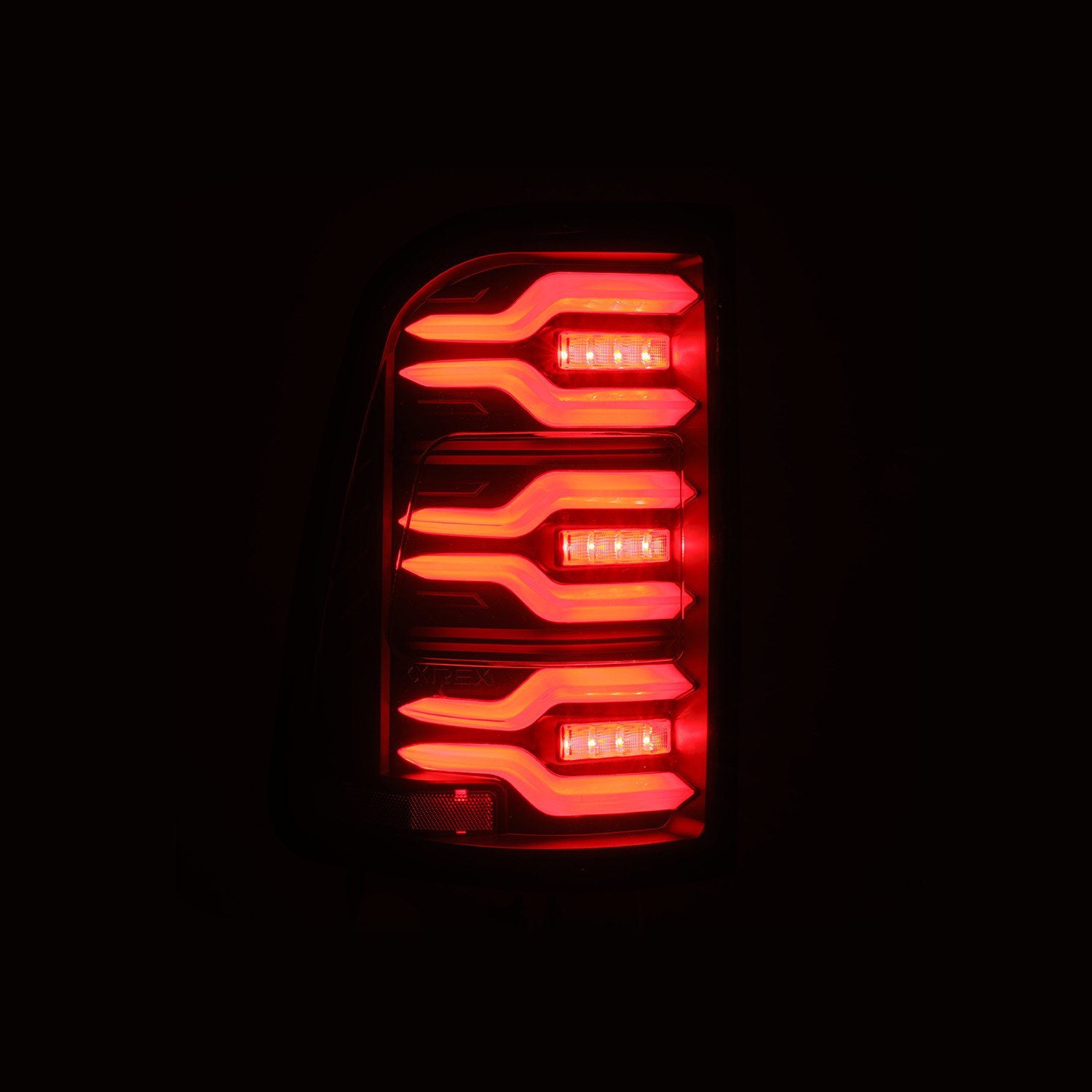 19-22 Dodge Ram 1500 LUXX-Series LED Taillights Black - Apollo Off-Road