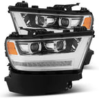 19-22 Dodge Ram 1500 LUXX-Series Projector Headlights Chrome - Apollo Off-Road