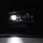 19-22 Dodge Ram 2500 LUXX-Series Projector Headlights Black - Apollo Off-Road