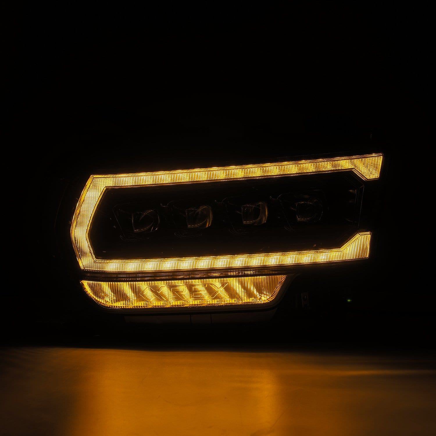 19-22 Dodge Ram 2500 NOVA-Series LED Projector Headlights in Alpha-Black - Apollo Off-Road