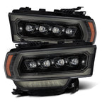 19-22 Dodge Ram 2500 NOVA-Series LED Projector Headlights in Alpha-Black - Apollo Off-Road