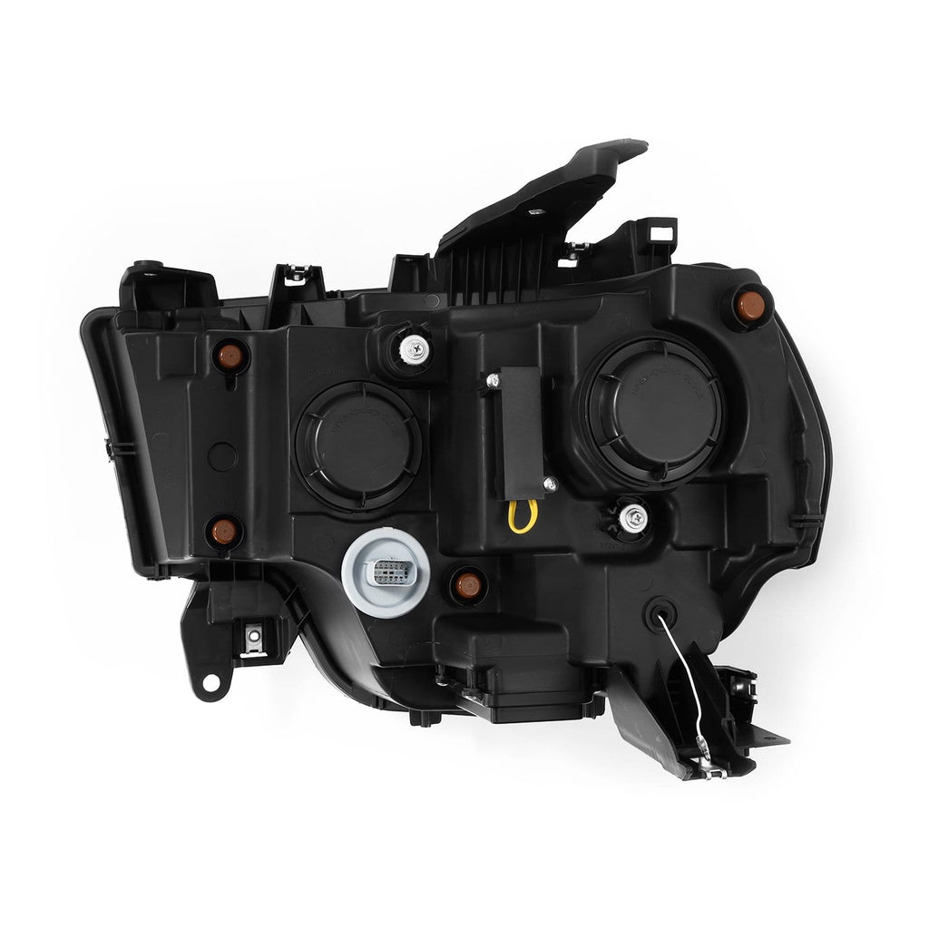 19-22 Dodge Ram 2500 NOVA-Series LED Projector Headlights in Alpha-Black - Apollo Off-Road