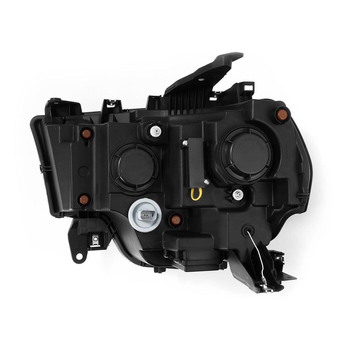 19-22 Dodge Ram 2500 NOVA-Series LED Projector Headlights in Alpha-Black - Apollo Off-Road