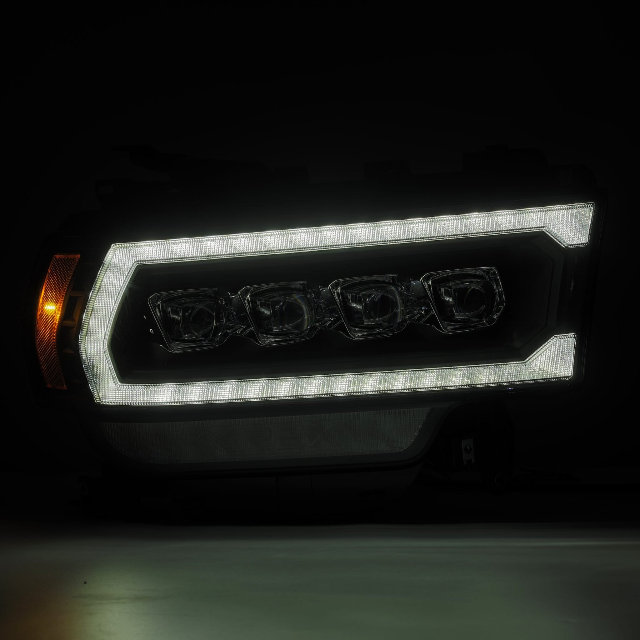 19-22 Dodge Ram 2500 NOVA-Series LED Projector Headlights in Black - Apollo Off-Road