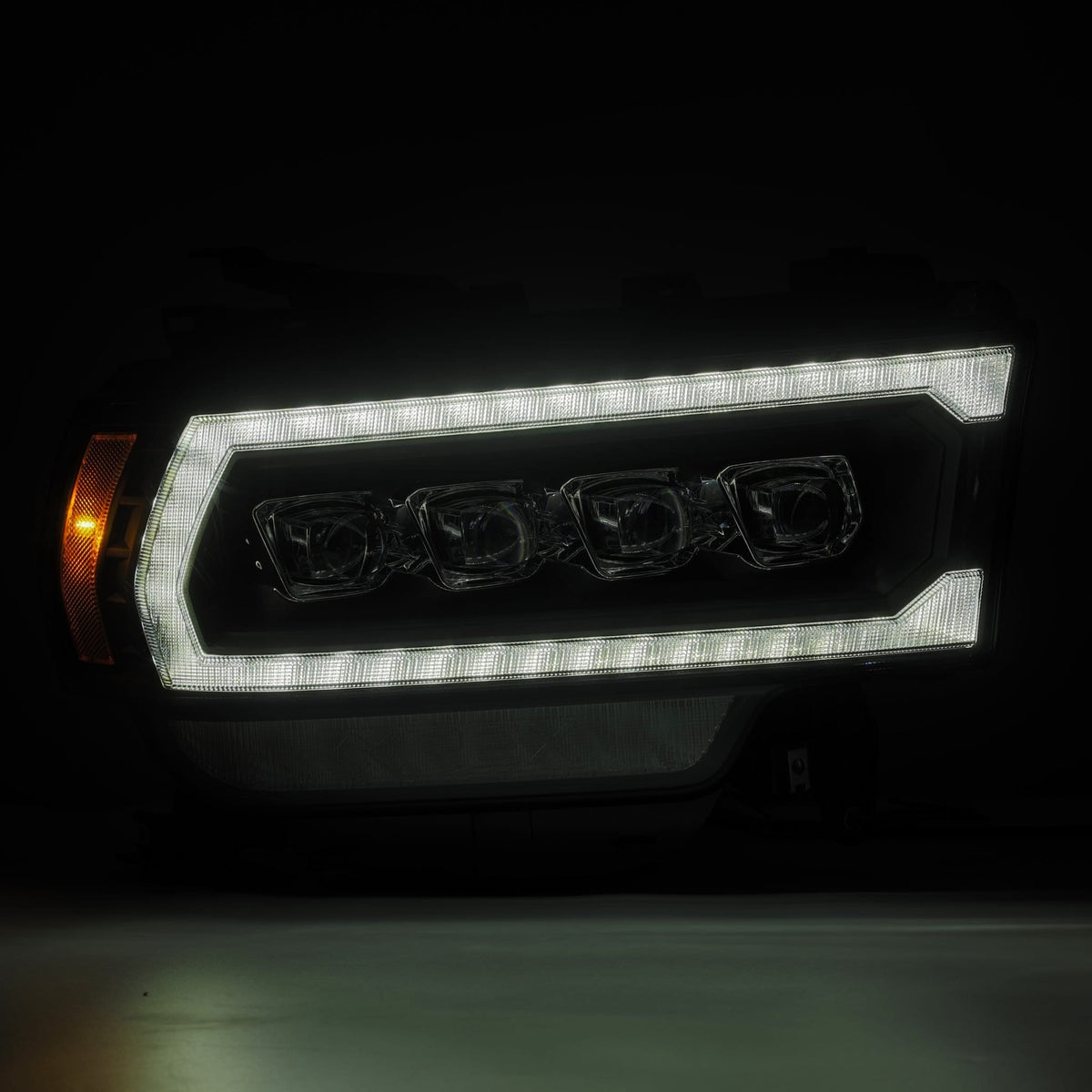 19-22 Dodge Ram 2500 NOVA-Series LED Projector Headlights in Black - Apollo Off-Road