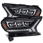 19-22 Ford Ranger NOVA-Series LED Projector Headlights in Black - Apollo Off-Road