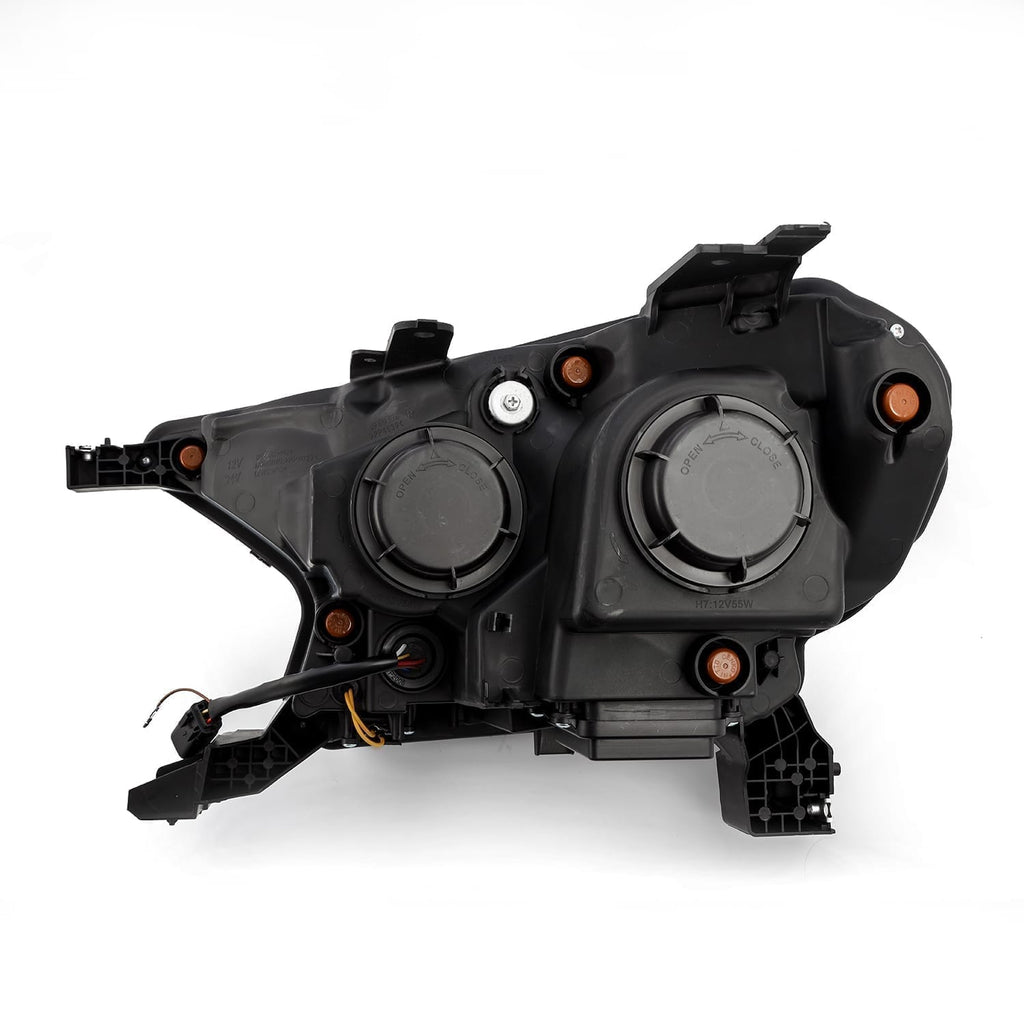 19-22 Ford Ranger NOVA-Series LED Projector Headlights in Black - Apollo Off-Road