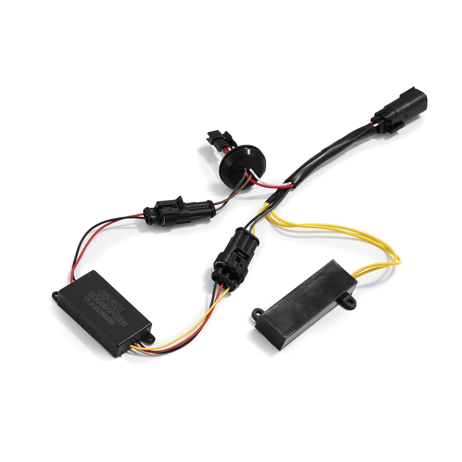 19-22 Ram 2500/3500 Stock Halogen Tail Lights to AlphaRex 09-18 Ram LUXX-Series Tail Lights Converters - Apollo Off-Road