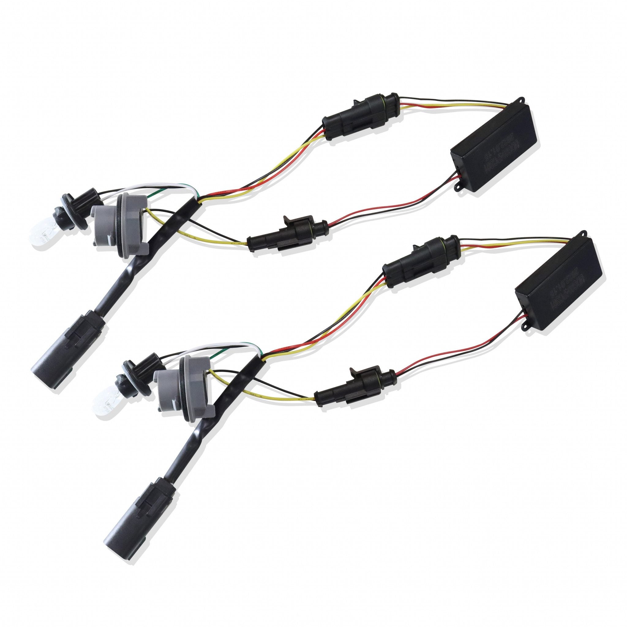 19-22 Ram 2500/3500 Wiring Adapter LED Taillights Black - Apollo Off-Road