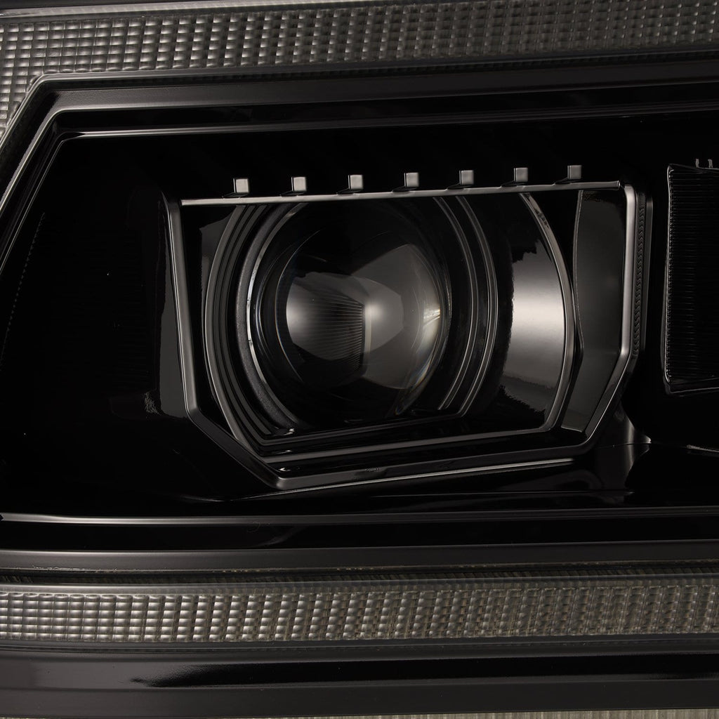 19-22 Ram 1500/2500/3500/4500/5500 PRO-Series Halogen Projector Headlights Alpha-Black - Apollo Off-Road