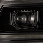 19-22 Ram 1500/2500/3500/4500/5500 PRO-Series Halogen Projector Headlights Alpha-Black - Apollo Off-Road