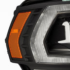 19-22 Ram 1500/2500/3500/4500/5500 PRO-Series Halogen Projector Headlights Black - Apollo Off-Road