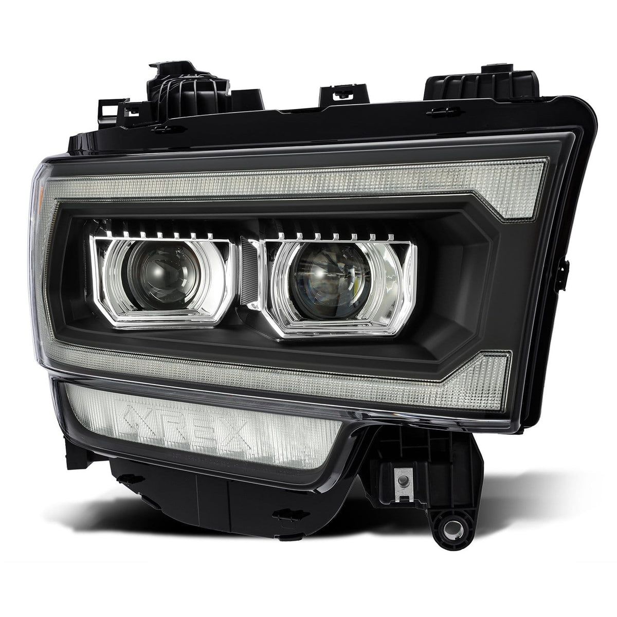 19-22 Ram 1500/2500/3500/4500/5500 PRO-Series Halogen Projector Headlights Black - Apollo Off-Road
