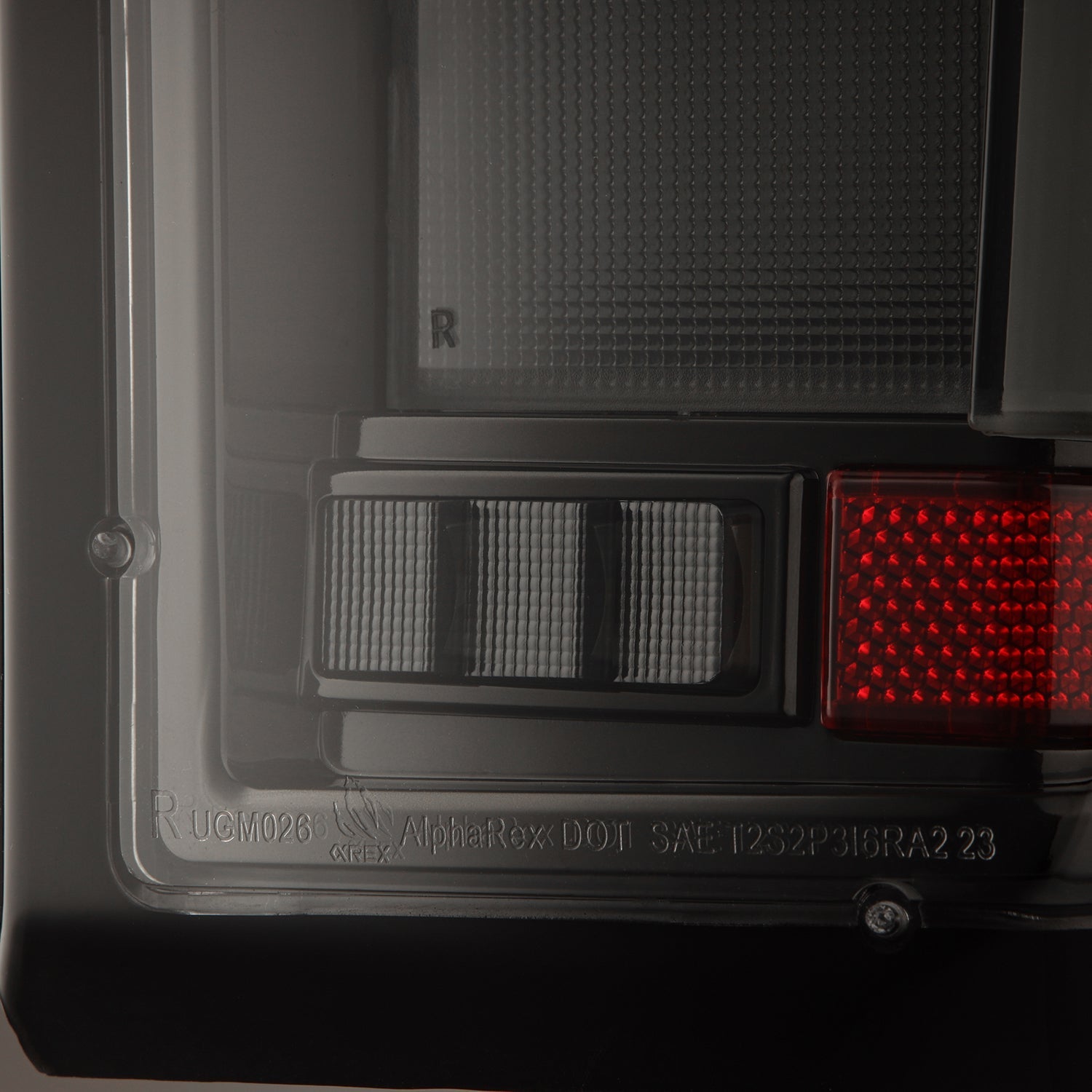 19-24 Chevrolet Silverado 1500 / 20-24 Silverado 2500/3500 HD LUXX-Series LED Tail Lights Alpha-Black - Apollo Off-Road