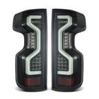 19-24 Chevrolet Silverado 1500 / 20-24 Silverado 2500/3500 HD PRO-Series LED Tail Lights Jet Black - Apollo Off-Road