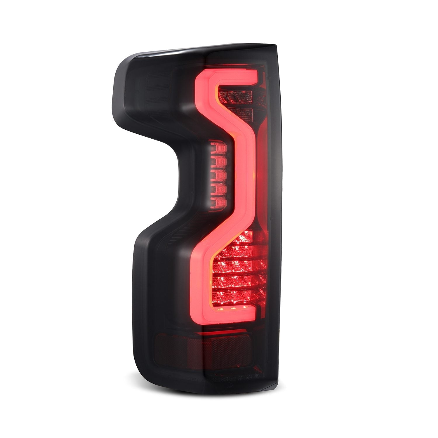 19-24 Chevrolet Silverado 1500 / 20-24 Silverado 2500/3500 HD PRO-Series LED Tail Lights Jet Black - Apollo Off-Road