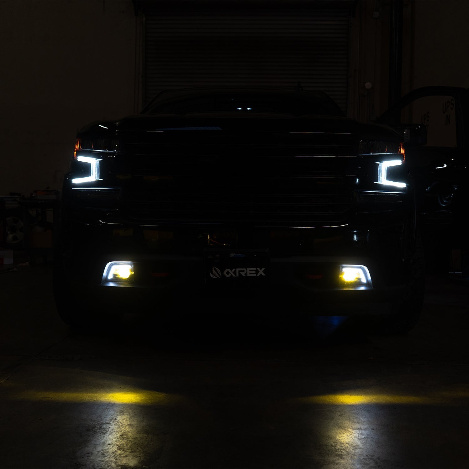19-23 Chevrolet Silverado 1500/2500 HD/3500 HD DoubleTap Dual Color LED Projector Fog Lights - Apollo Off-Road