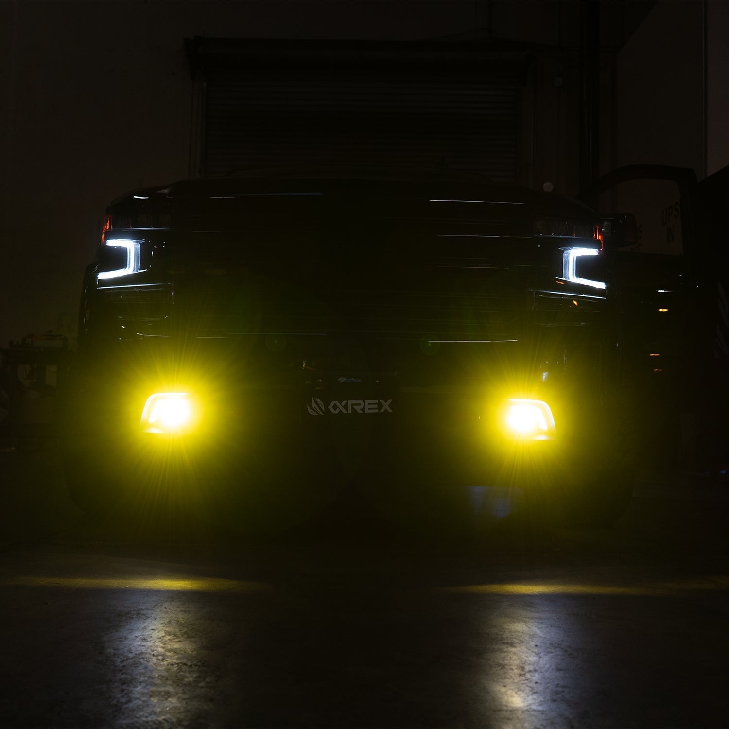 19-23 Chevrolet Silverado 1500/2500 HD/3500 HD DoubleTap Dual Color LED Projector Fog Lights - Apollo Off-Road