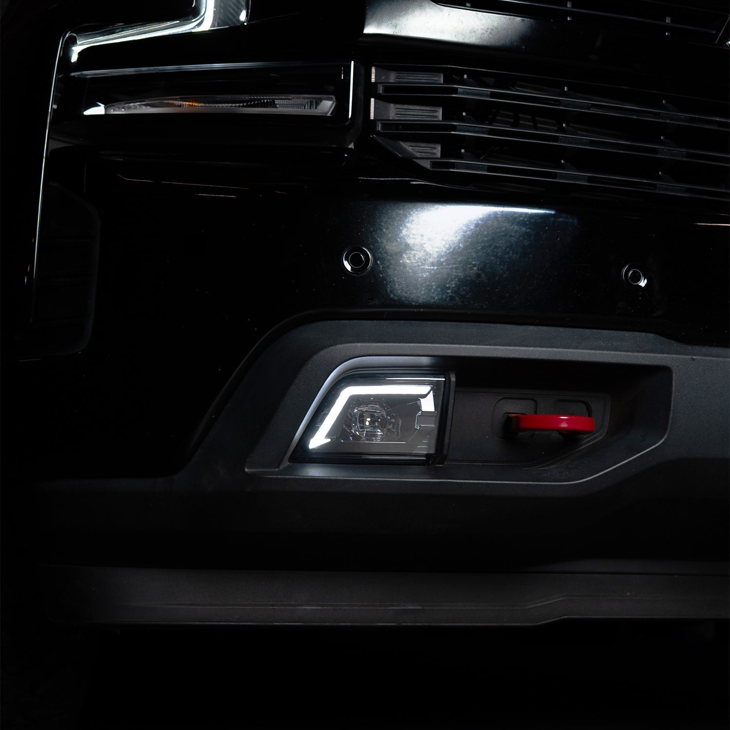 19-23 Chevrolet Silverado 1500/2500 HD/3500 HD DoubleTap Dual Color LED Projector Fog Lights - Apollo Off-Road