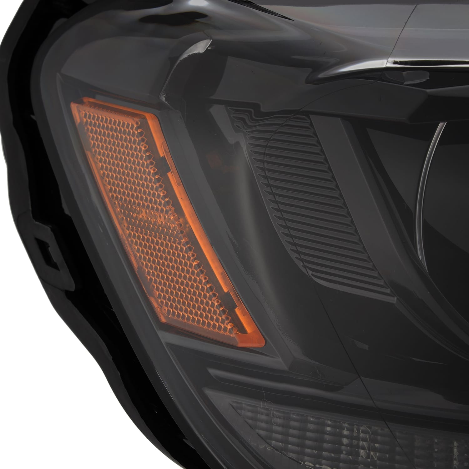 19-23 Ford Ranger PRO-Series Halogen Projector Headlights Alpha-Black - Apollo Off-Road
