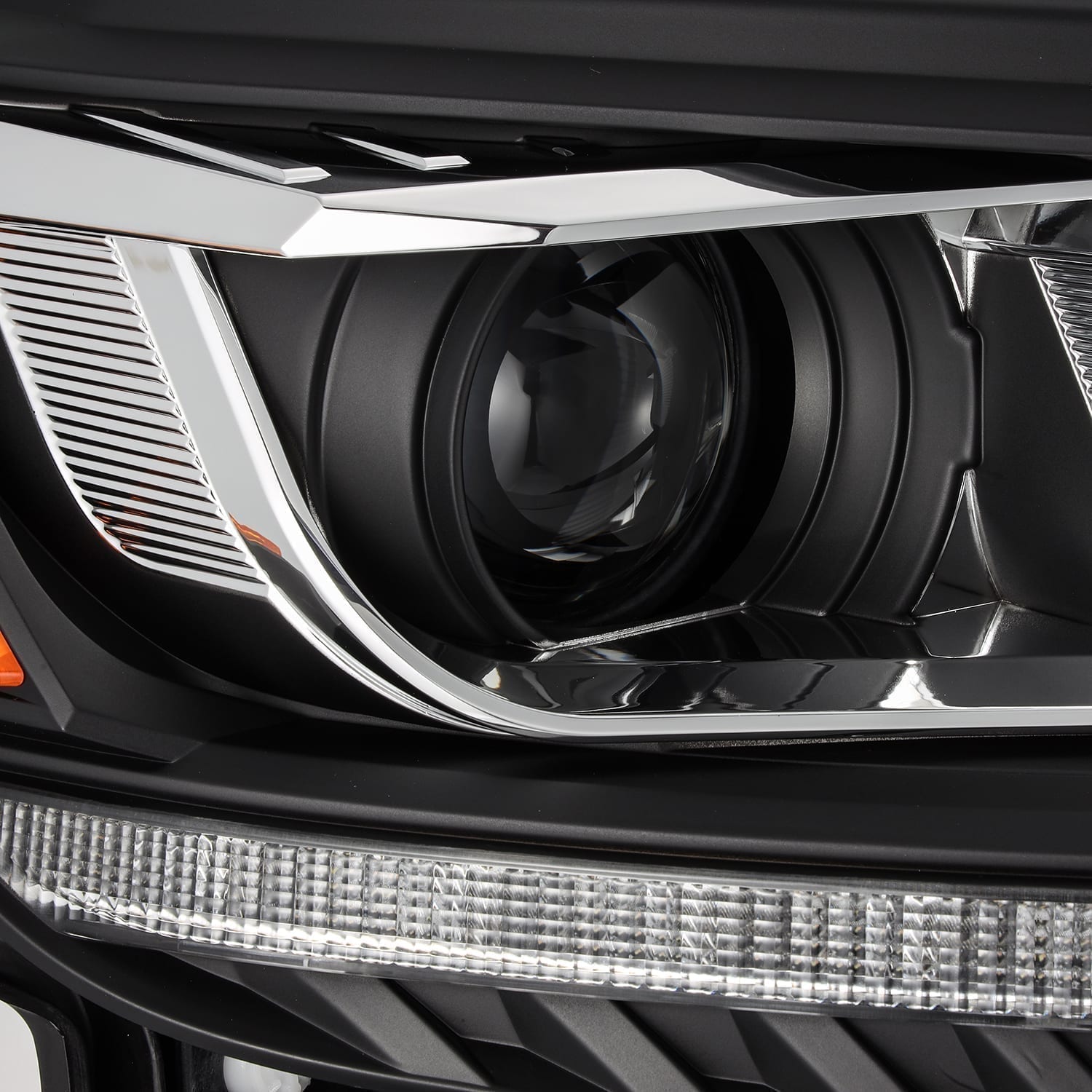 19-23 Ford Ranger PRO-Series Halogen Projector Headlights Black - Apollo Off-Road
