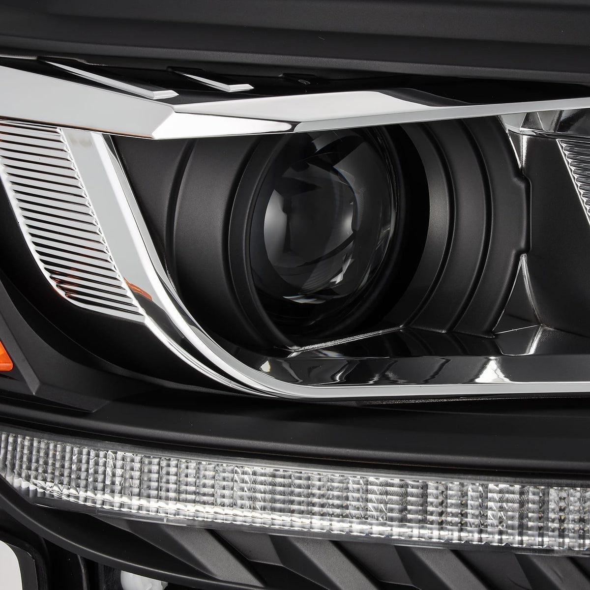 19-23 Ford Ranger PRO-Series Halogen Projector Headlights Black - Apollo Off-Road