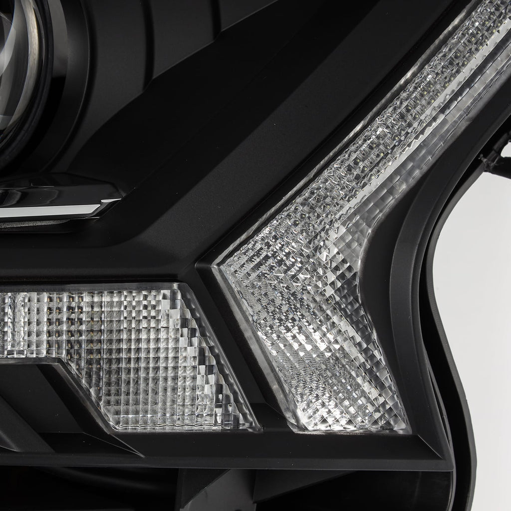 19-23 Ford Ranger PRO-Series Halogen Projector Headlights Black - Apollo Off-Road