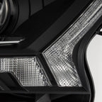 19-23 Ford Ranger PRO-Series Halogen Projector Headlights Black - Apollo Off-Road