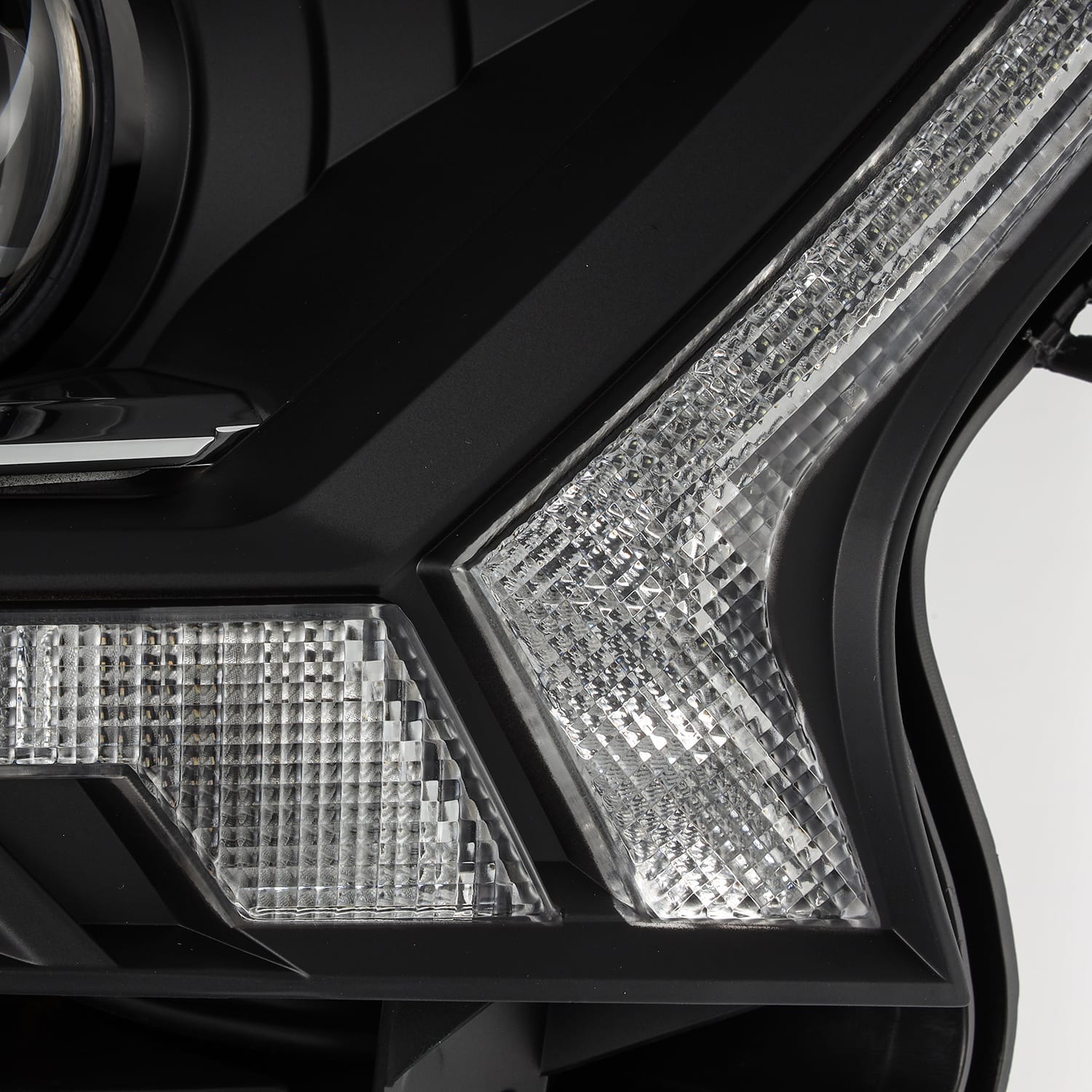 19-23 Ford Ranger PRO-Series Halogen Projector Headlights Black - Apollo Off-Road
