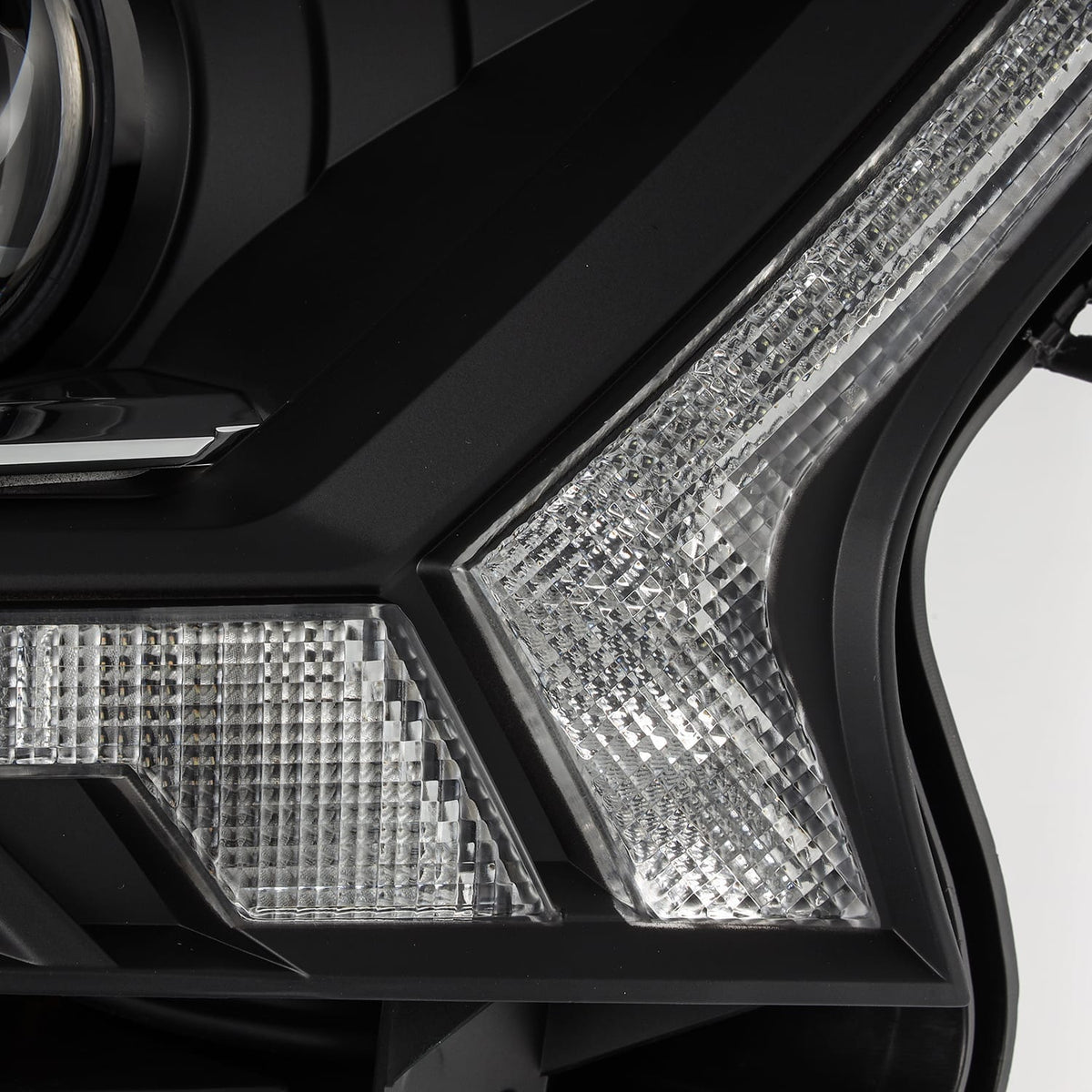 19-23 Ford Ranger PRO-Series Halogen Projector Headlights Black - Apollo Off-Road