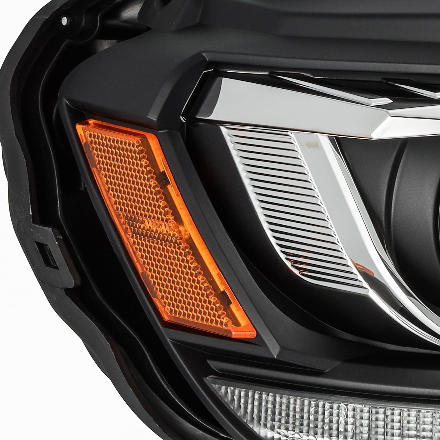 19-23 Ford Ranger PRO-Series Halogen Projector Headlights Black - Apollo Off-Road
