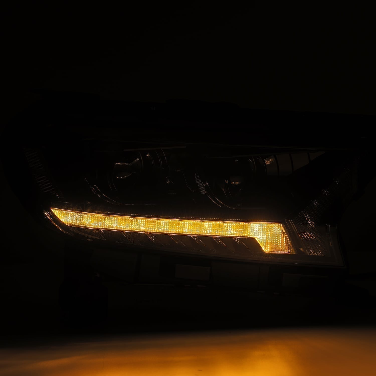 19-23 Ford Ranger PRO-Series Halogen Projector Headlights Black - Apollo Off-Road