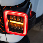 20-24 Jeep Gladiator NOVA-Series Prismatic LED Tail Lights Chrome - Apollo Off-Road