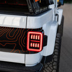 20-24 Jeep Gladiator NOVA-Series Prismatic LED Tail Lights Chrome - Apollo Off-Road