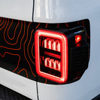 20-24 Jeep Gladiator NOVA-Series Prismatic LED Tail Lights Chrome - Apollo Off-Road