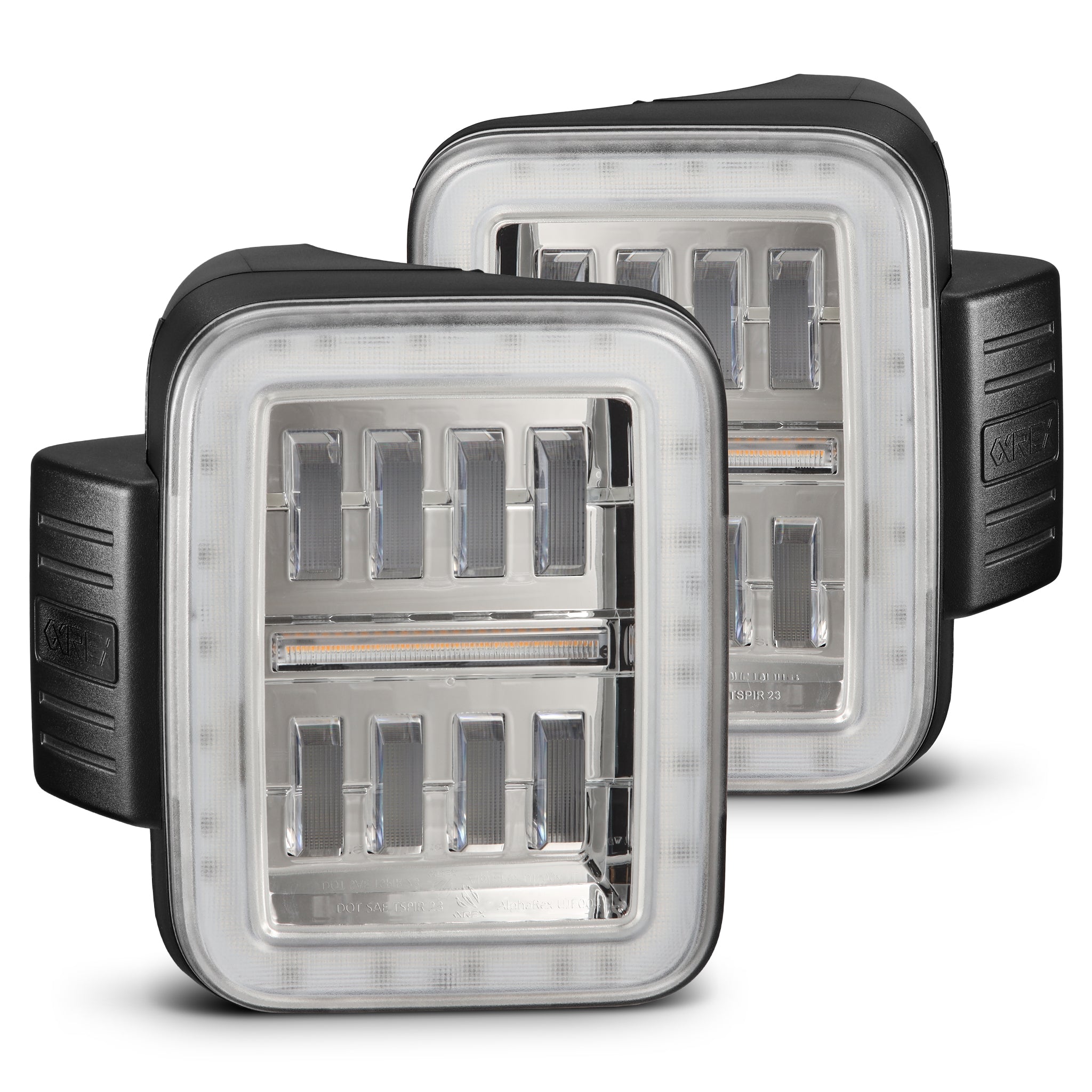 20-24 Jeep Gladiator NOVA-Series Prismatic LED Tail Lights Chrome - Apollo Off-Road