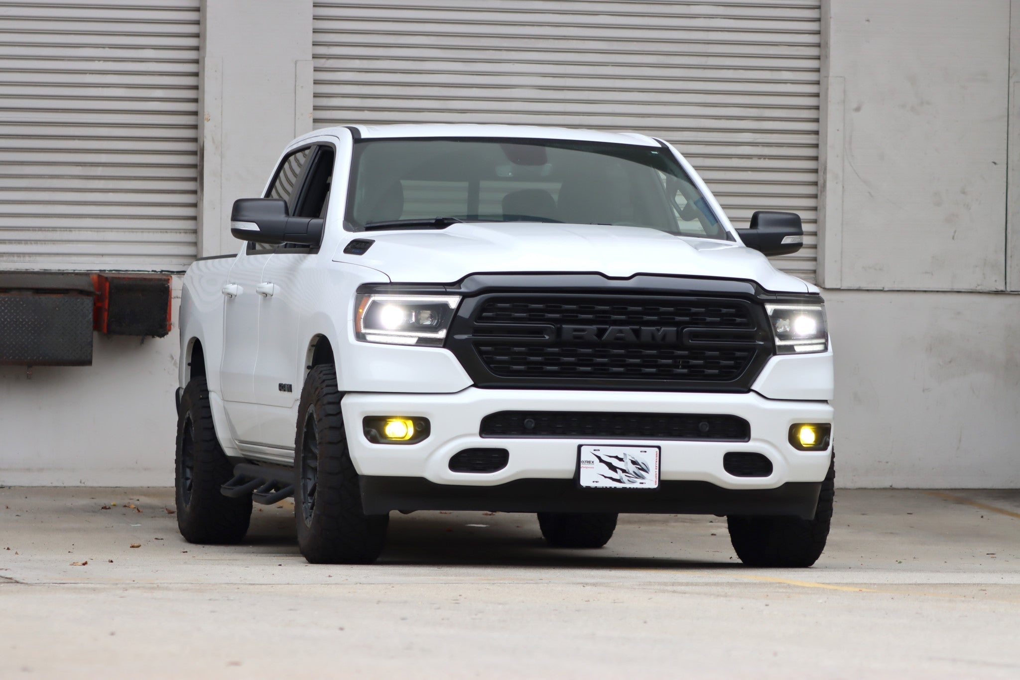 19-24 Ram 1500 LUXX-Series LED Projector Headlights Alpha-Black - Apollo Off-Road