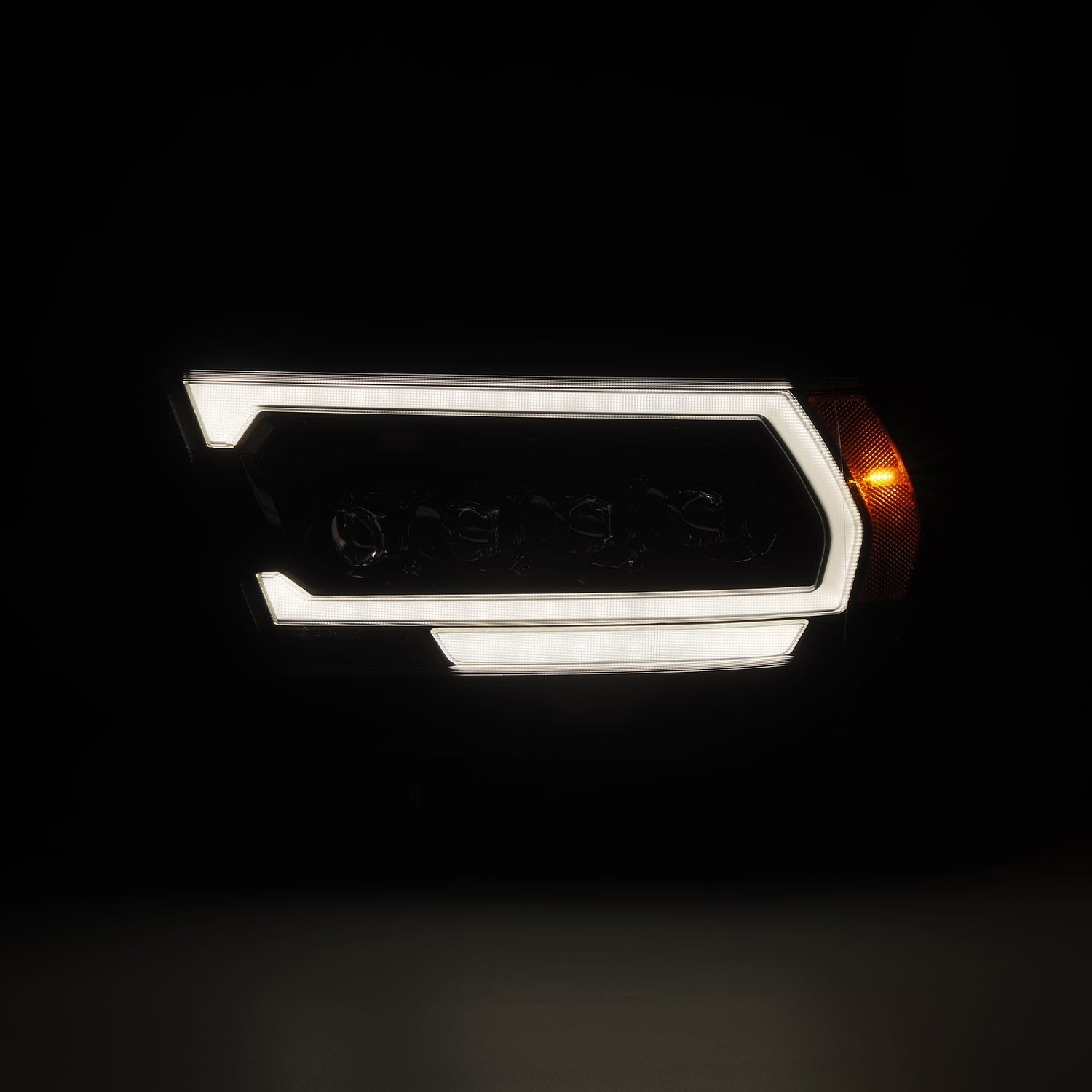 19-24 Ram 1500 NOVA-Series LED Projector Headlights Alpha-Black - Apollo Off-Road