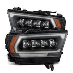 19-24 Ram 1500 NOVA-Series LED Projector Headlights Black - Apollo Off-Road