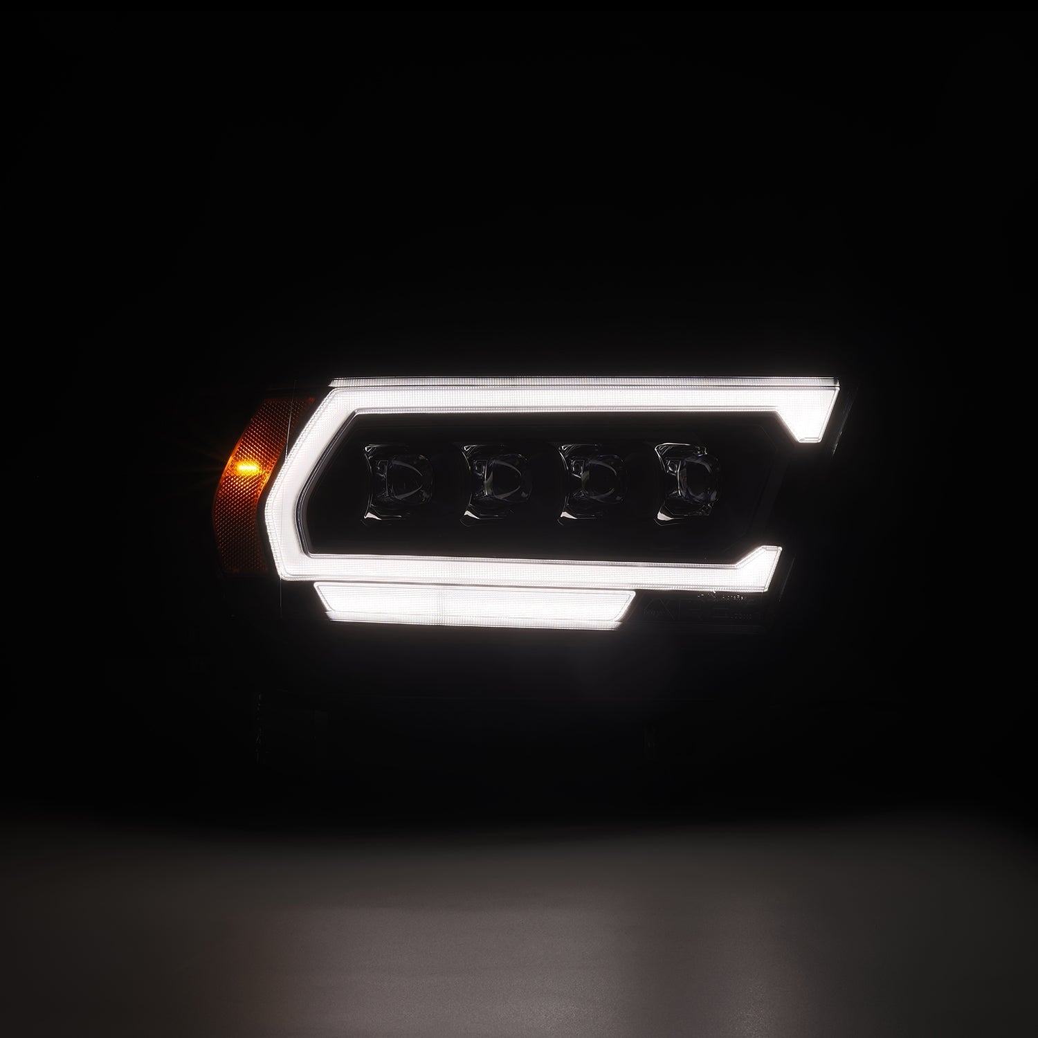 19-24 Ram 1500 NOVA-Series LED Projector Headlights Black - Apollo Off-Road