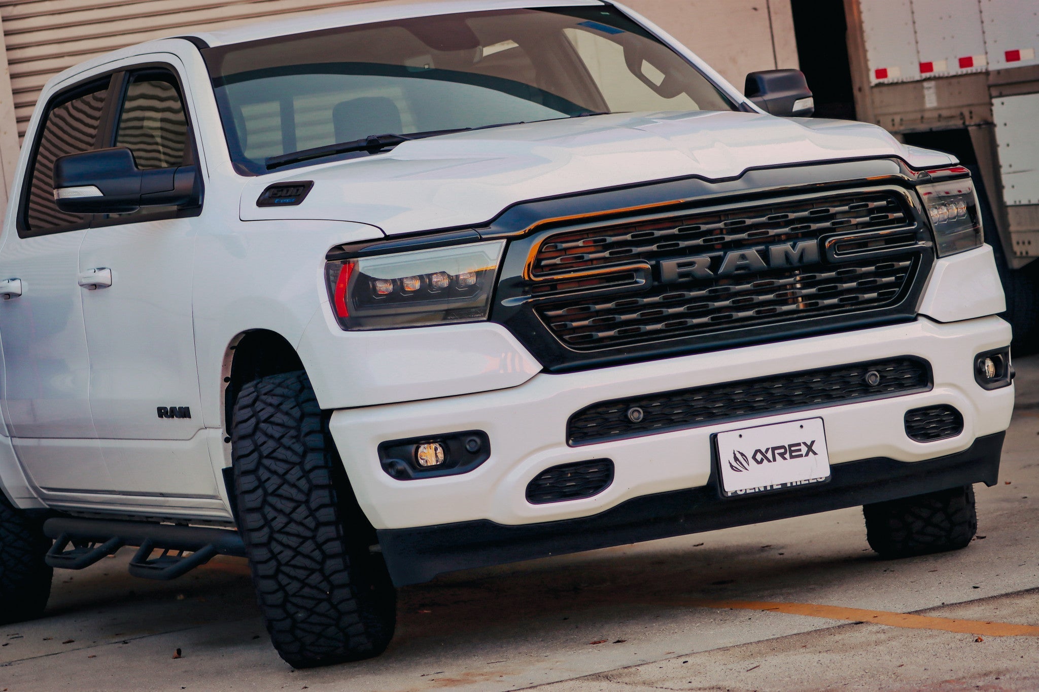 19-24 Ram 1500 NOVA-Series LED Projector Headlights Black - Apollo Off-Road
