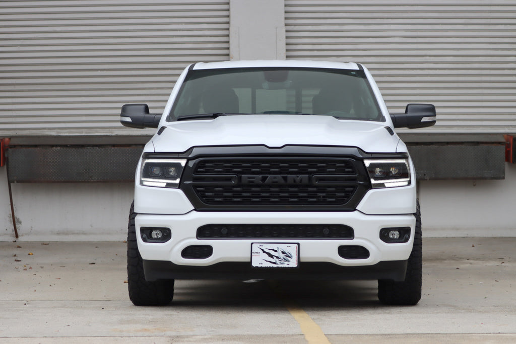 19-24 Ram 1500 PRO-Series Halogen Projector Headlights Alpha-Black - Apollo Off-Road