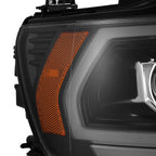 19-24 Ram 1500 PRO-Series Halogen Projector Headlights Black - Apollo Off-Road