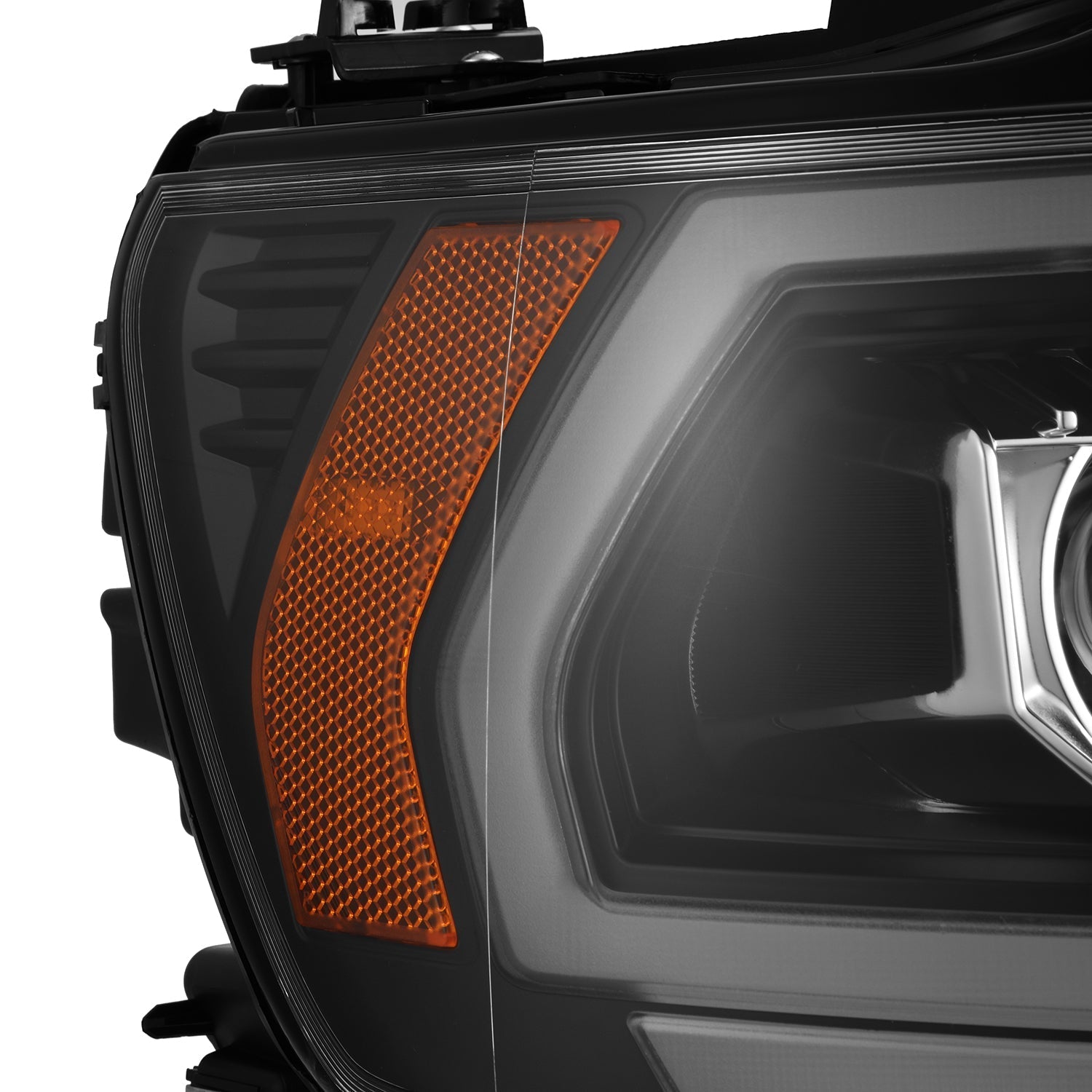 19-24 Ram 1500 PRO-Series Halogen Projector Headlights Black - Apollo Off-Road