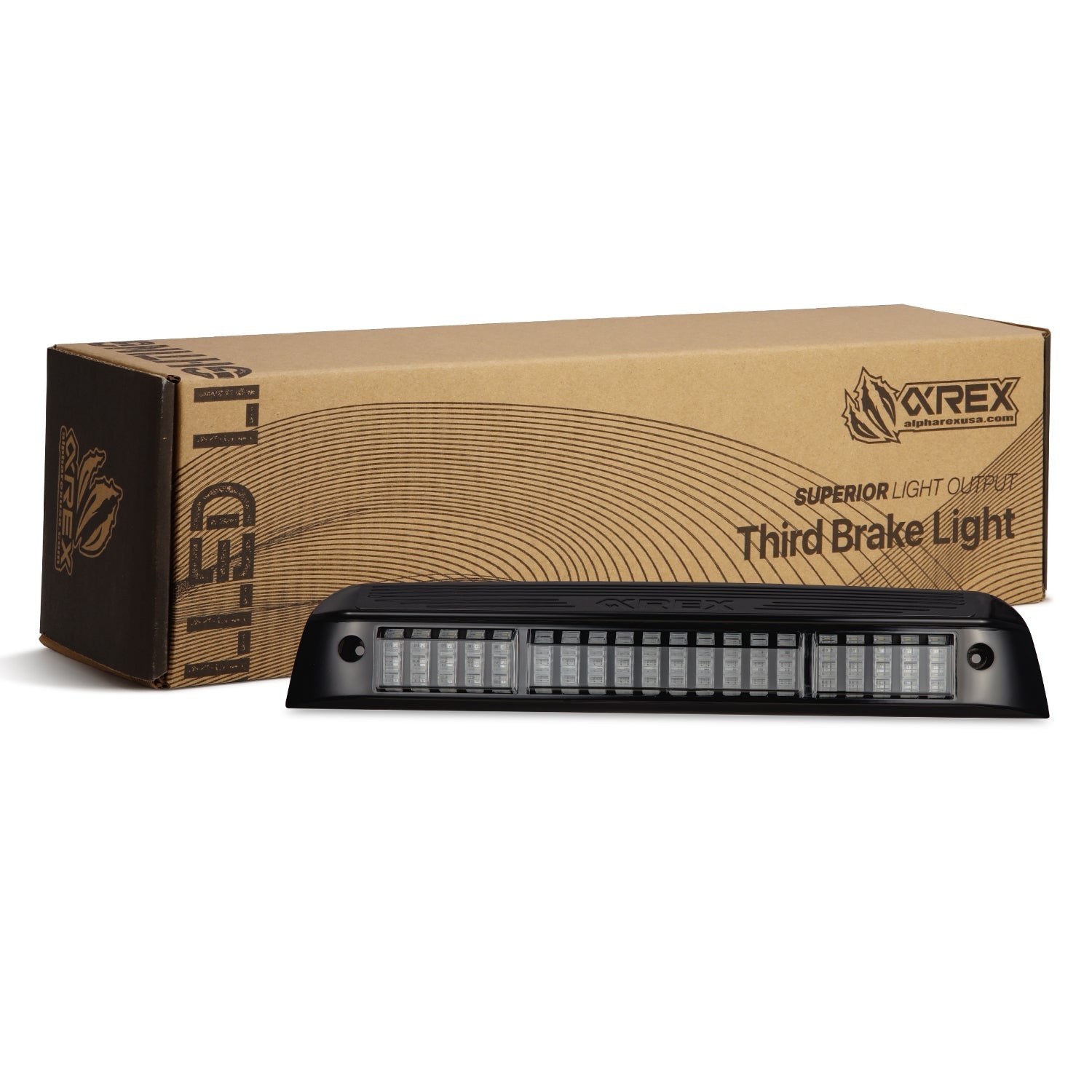 19-26 Ram 1500 NOVA-Series Prismatic LED Third Brake Light Black - Apollo Off-Road