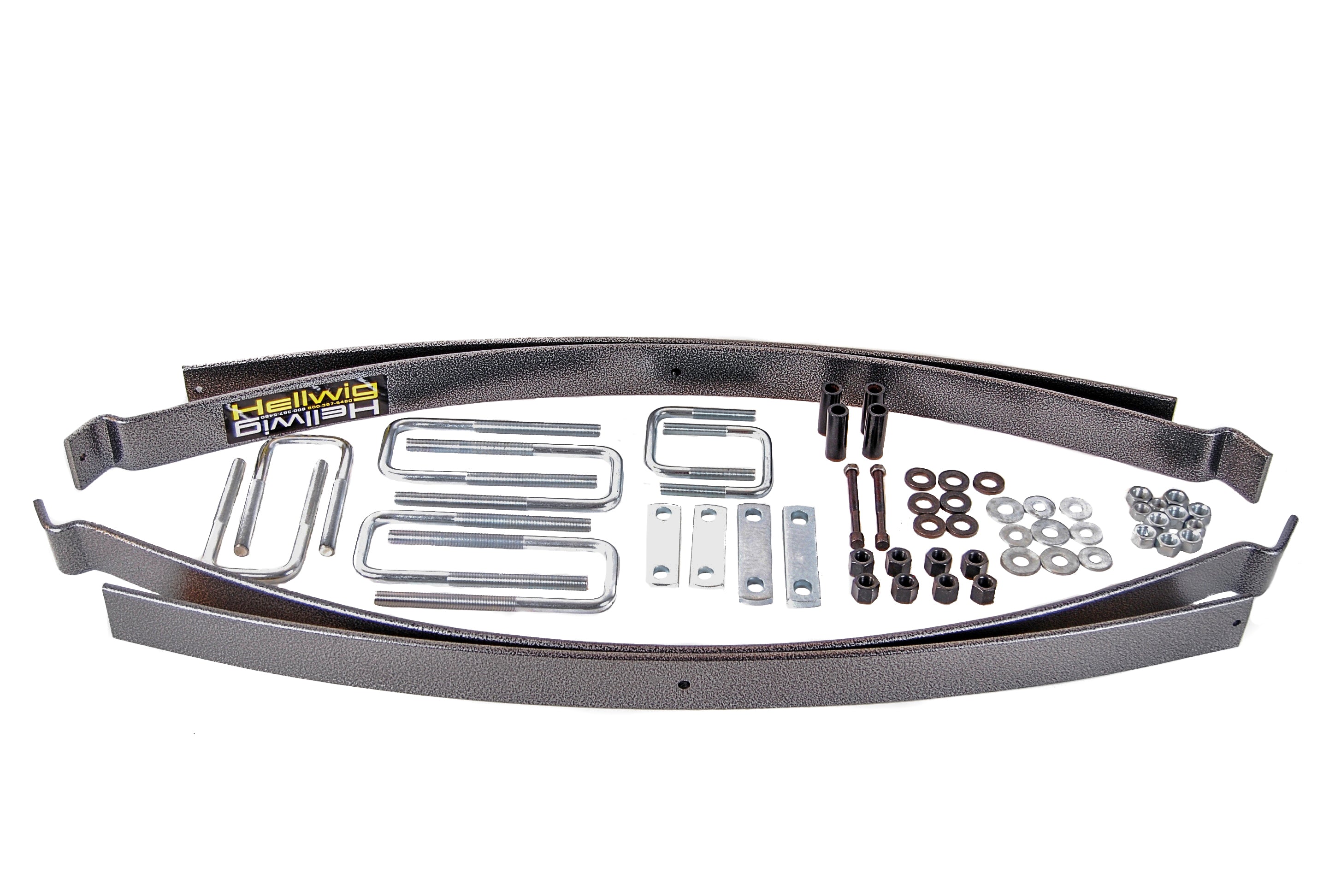 Silent Support System Series Helper Spring For 2004-2021 Nissan Titan 2WD/4WD Gas Models Only Hellwig