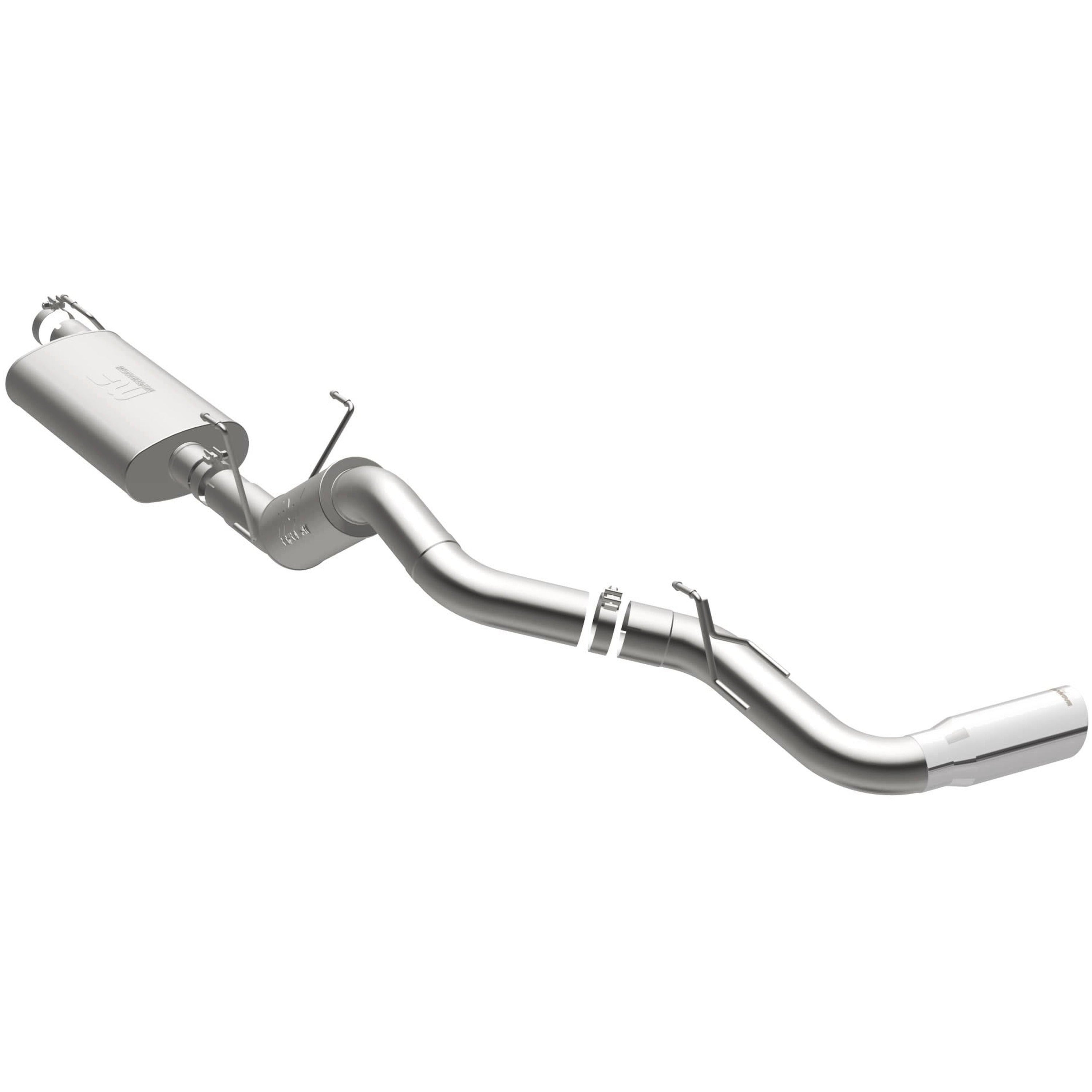 19-26 Ram 2500/3500 Street Series 4in. Cat-Back Exhaust System Single Passenger Side Rear Polished