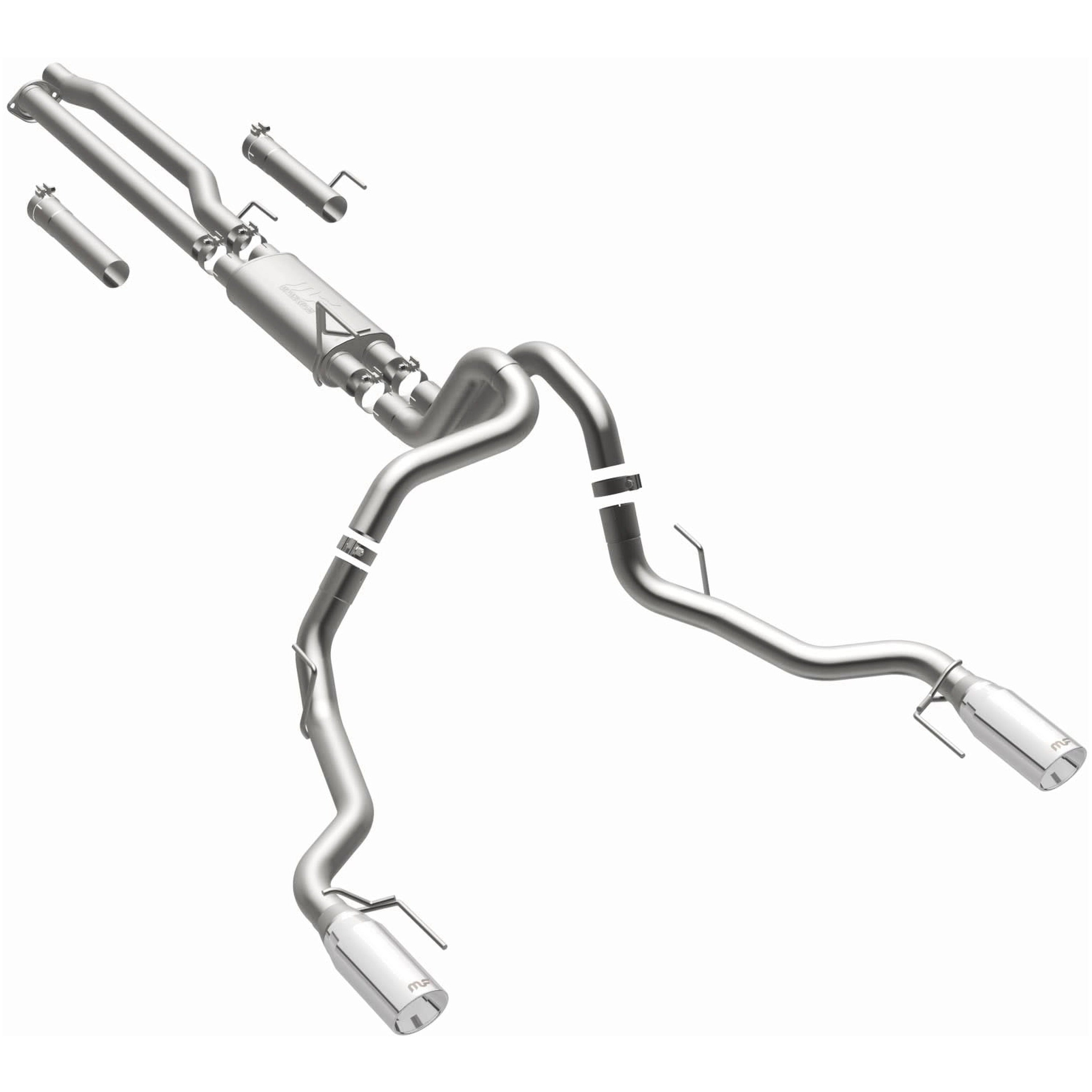17-20 Ford F-150 Raptor Street Series Cat-Back Exhaust System Polished