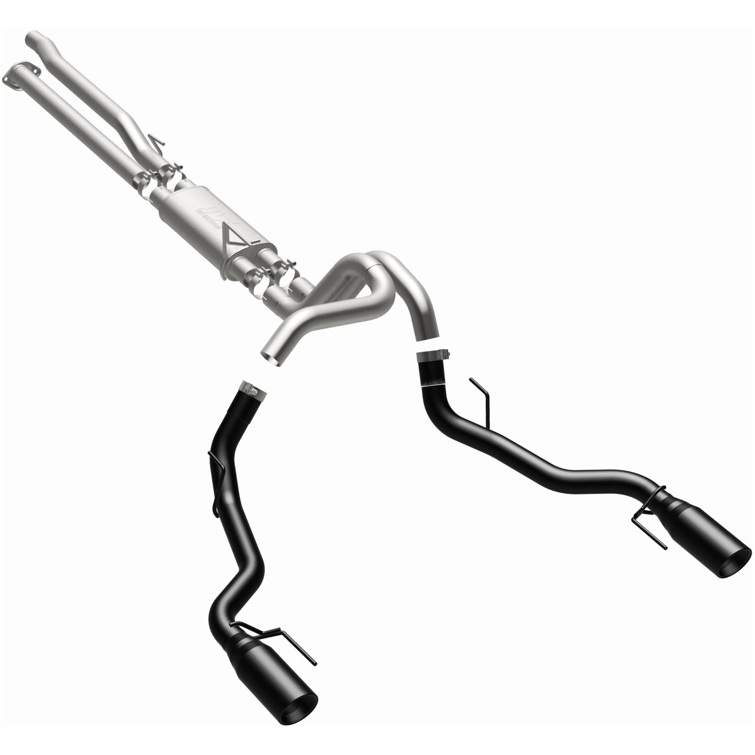 17-20 Ford F-150 Raptor Street Series Cat-Back Exhaust System Black Coated